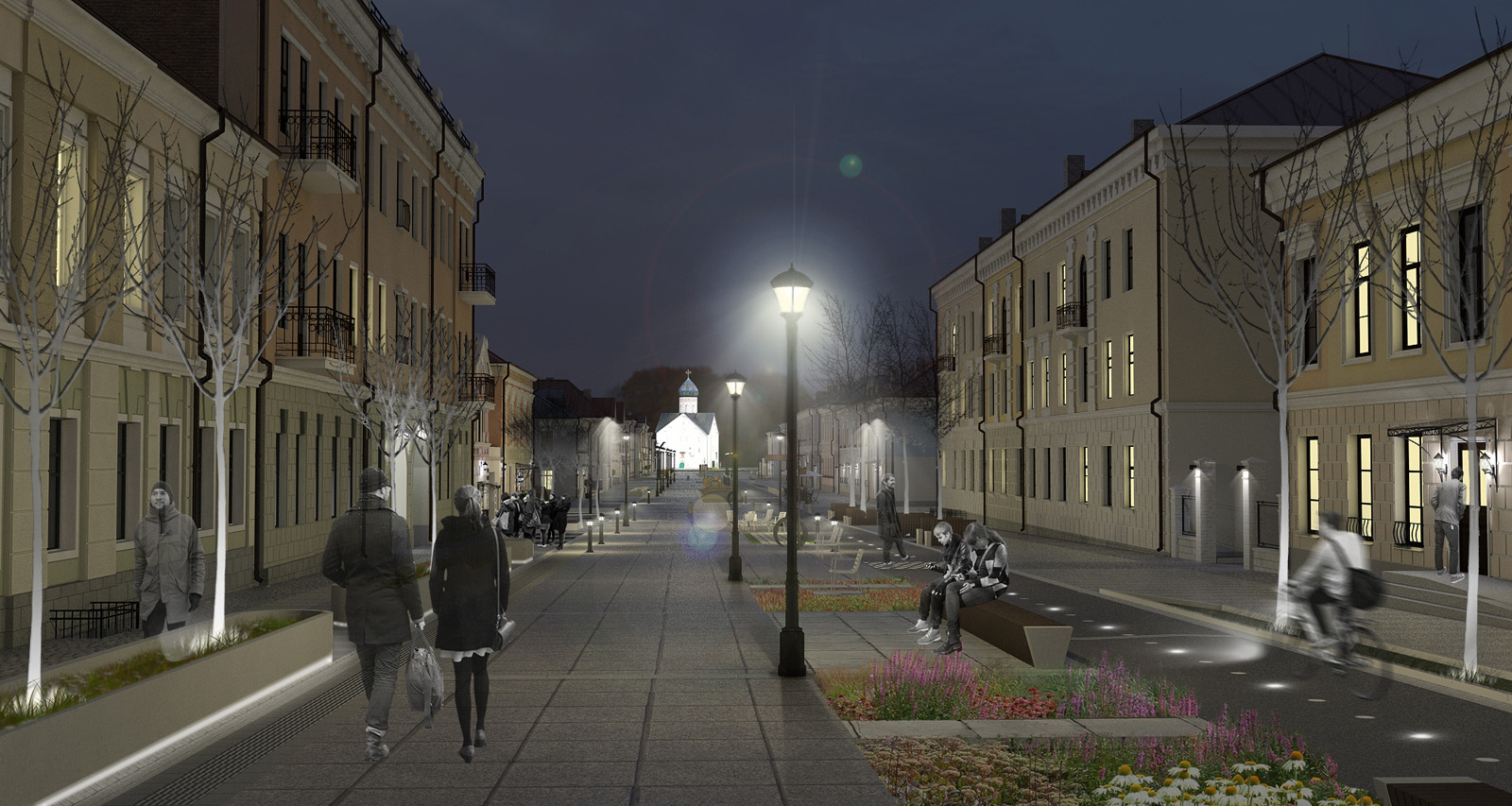 Улица Ильина Великий Новгород реконструкция