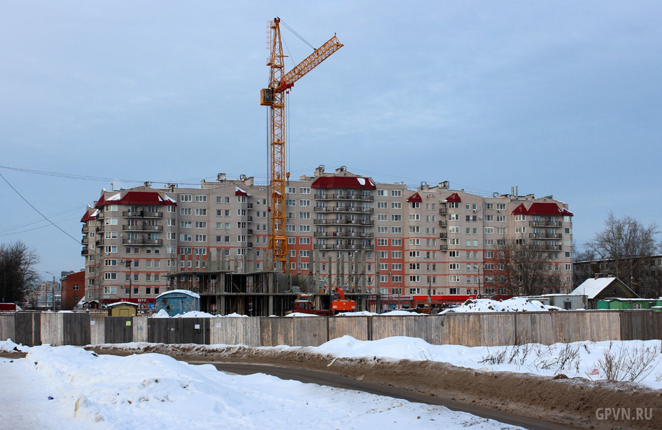Строительство на Псковской улице