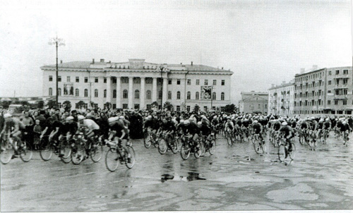 Велопробег в Великом Новгороде в 1958-1959 годах