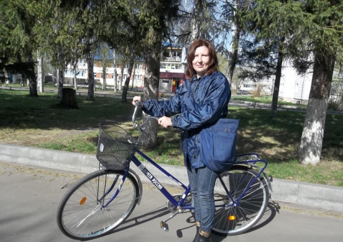Велосипед Почты России
