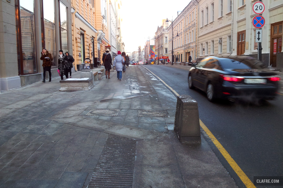 Пешеходные улицы Москвы