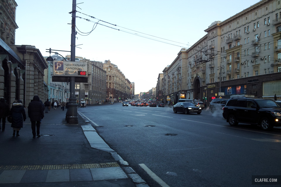 Тверская улица в Москве