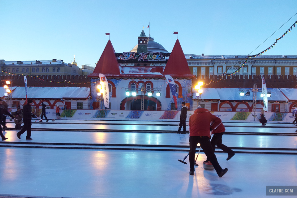 Каток на Красной площади