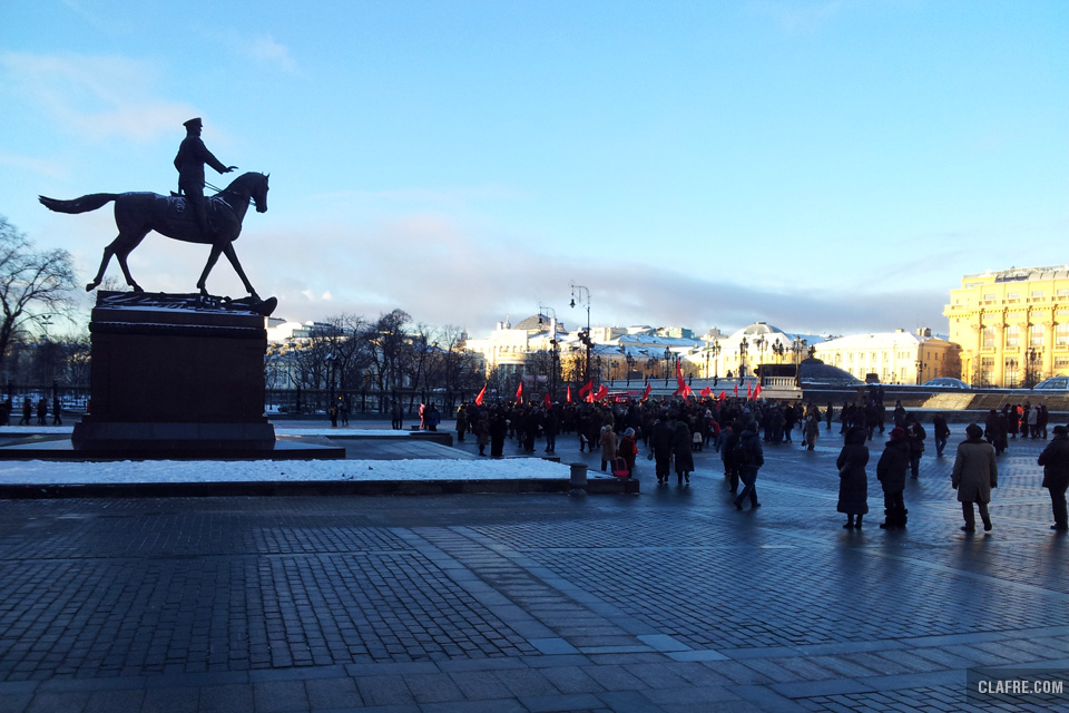 Митинг на Красной площади