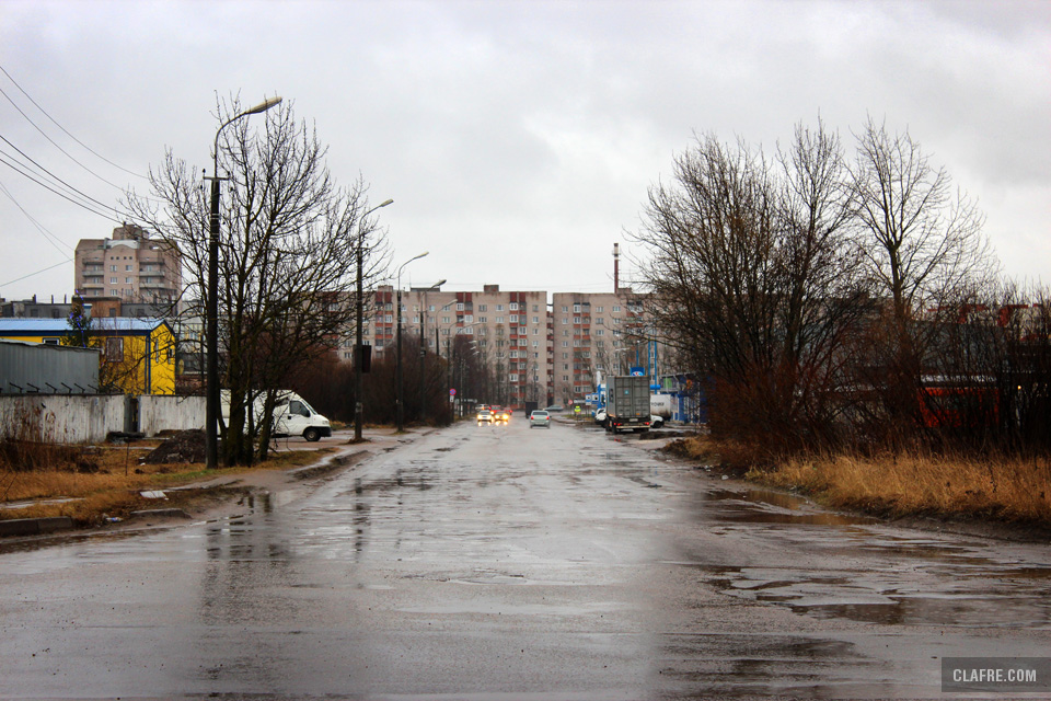 Улица Радищева с Рабочей улицы