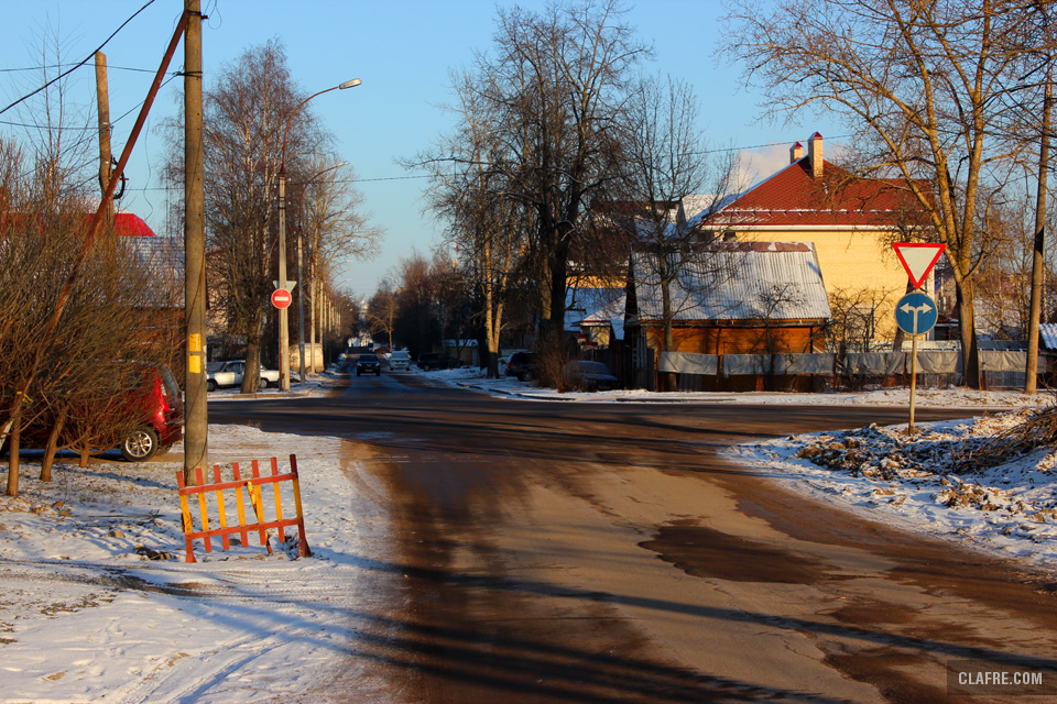 Пересечение Каберова-Власьевской и Орловской улиц