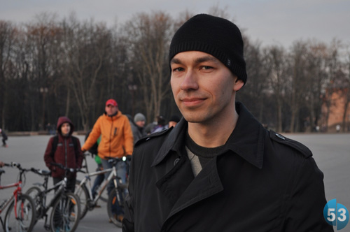 Евгений Нефедов, куратор проекта «Велосипедизация Великого Новгорода»