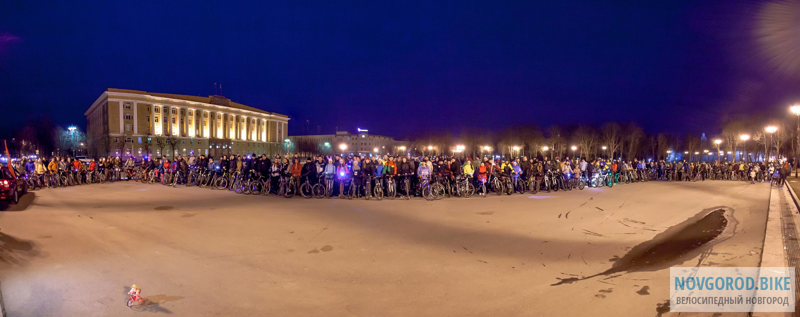 Велосветлячки в Великом Новгороде