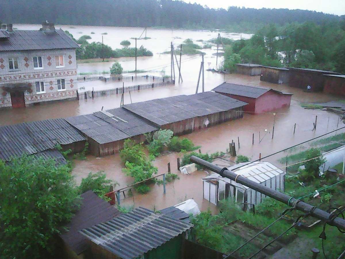 Наводнение в Любытинском районе
