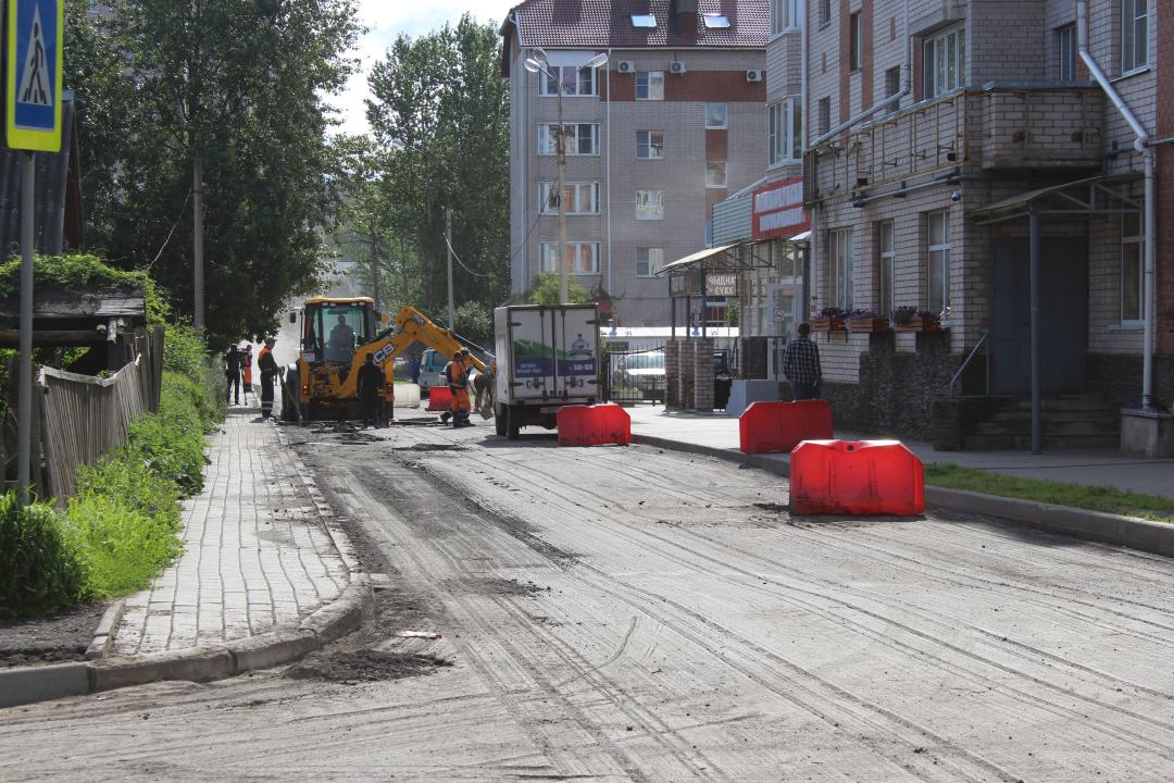 Ремонт на Донецкой и Зелёной улицах