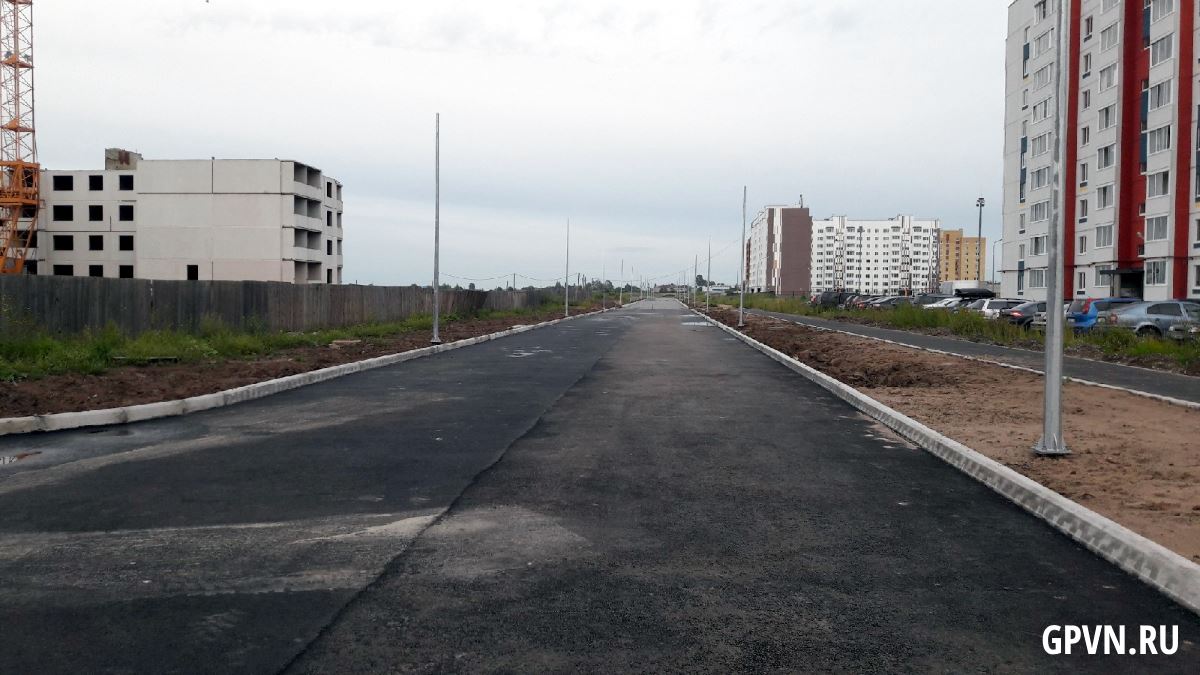 Строительство улицы Ворошилова
