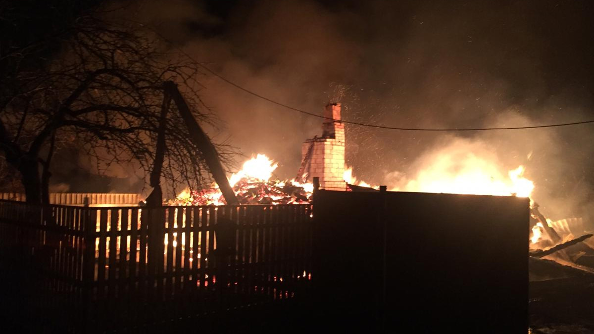 Пожар в Новгородском районе