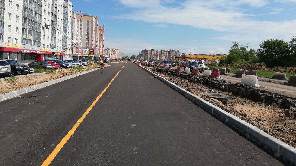 Реконструкция Псковской улицы