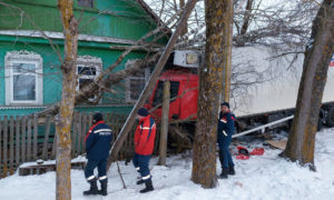 ДТП в деревне Выбити