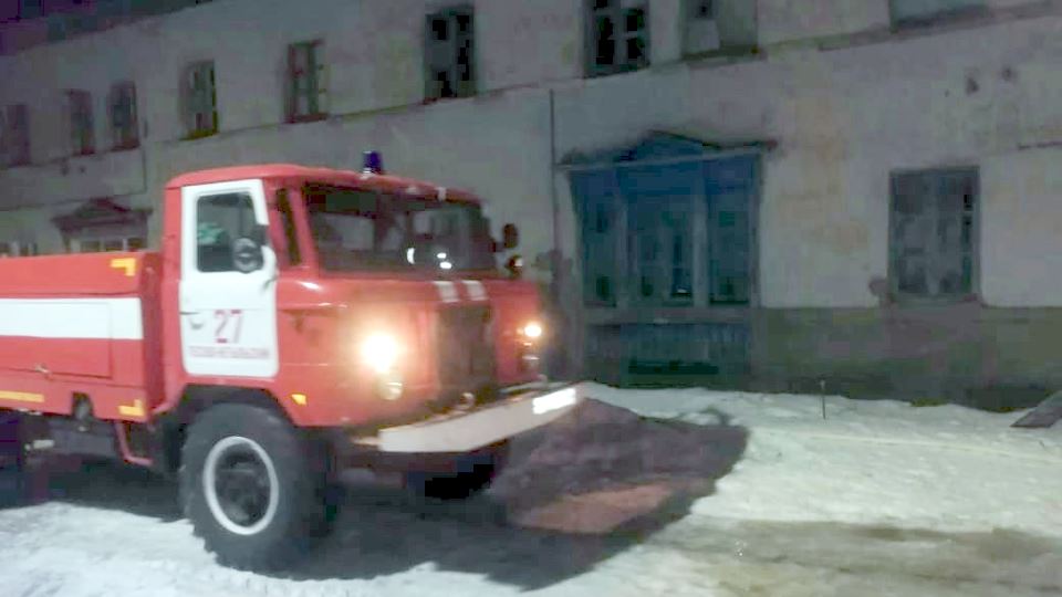 Пожар в Тёсово-Нетыльском