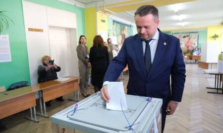 Андрей Никитин на выборах