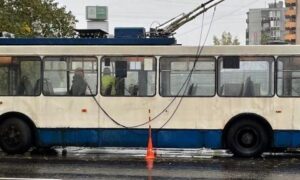 ДТП с троллейбусом