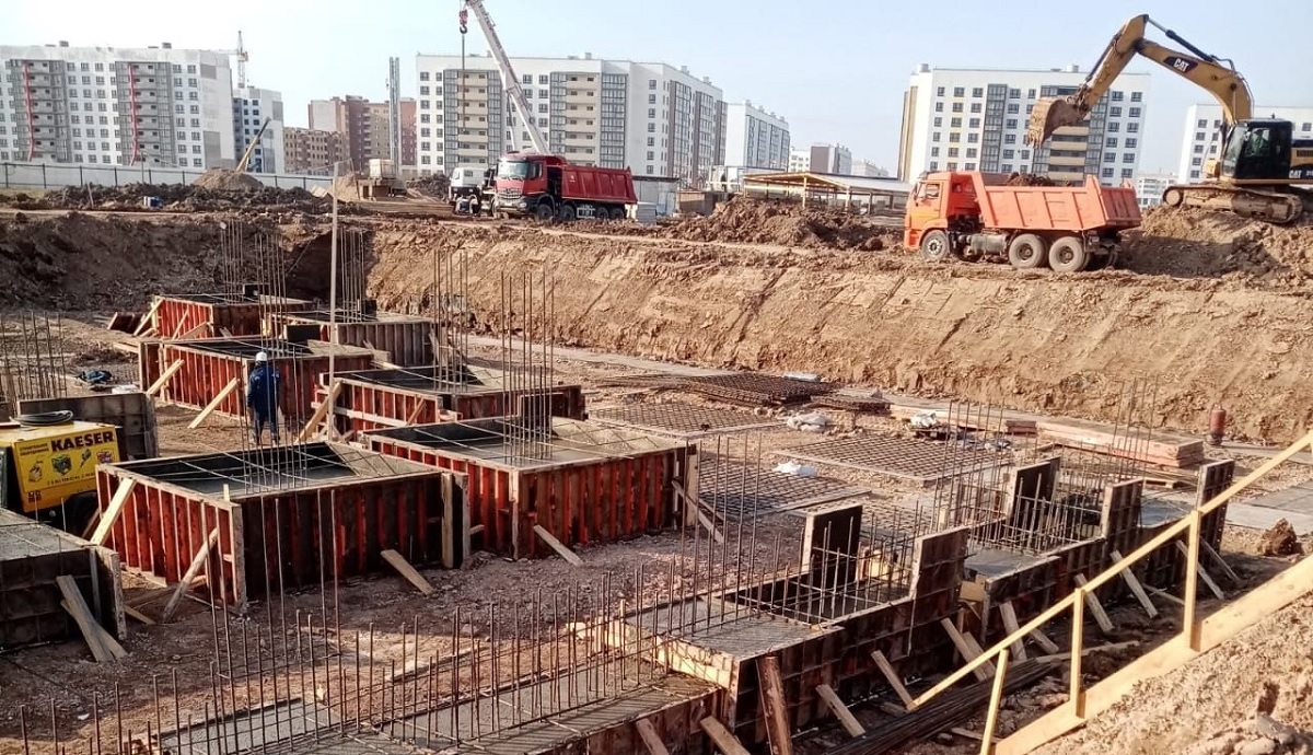 Строительство школы на улице Королёва