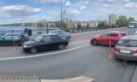 ДТП на мосту Невского