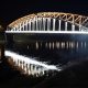Подсветка моста Белелюбского