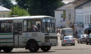 Автобус в Валдае
