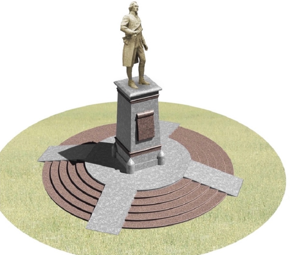 Визуализация памятника Державину