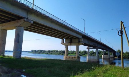 Мост через Волхов в Чудовском районе