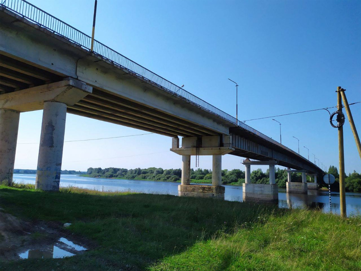 Мост через Волхов в Чудовском районе