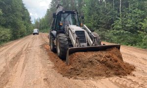 Восстановление гравийных дорог