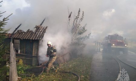 Пожар в Солецком округе