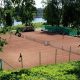 Теннисные корты в Кремлёвском парке