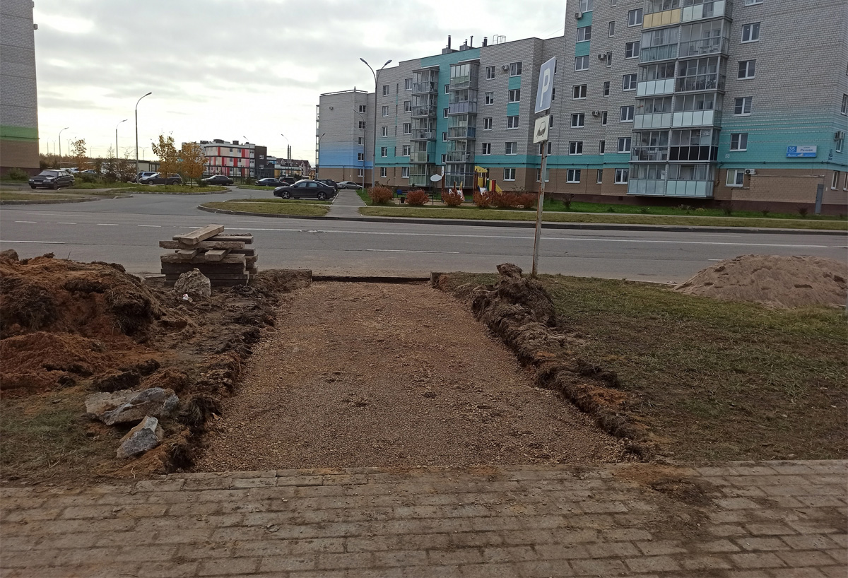 Новый переход через Каберова-Власьевскую улицу