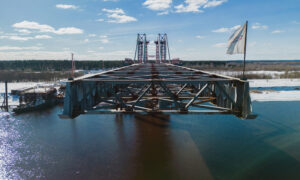 Мост через Волгу на М11