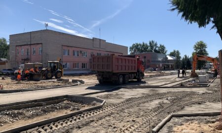 Общественно-деловой центр в Пестове