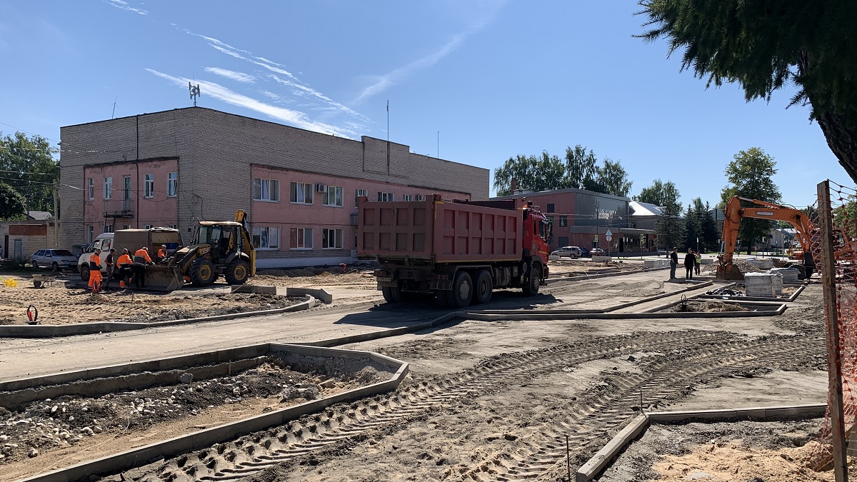 Общественно-деловой центр в Пестове