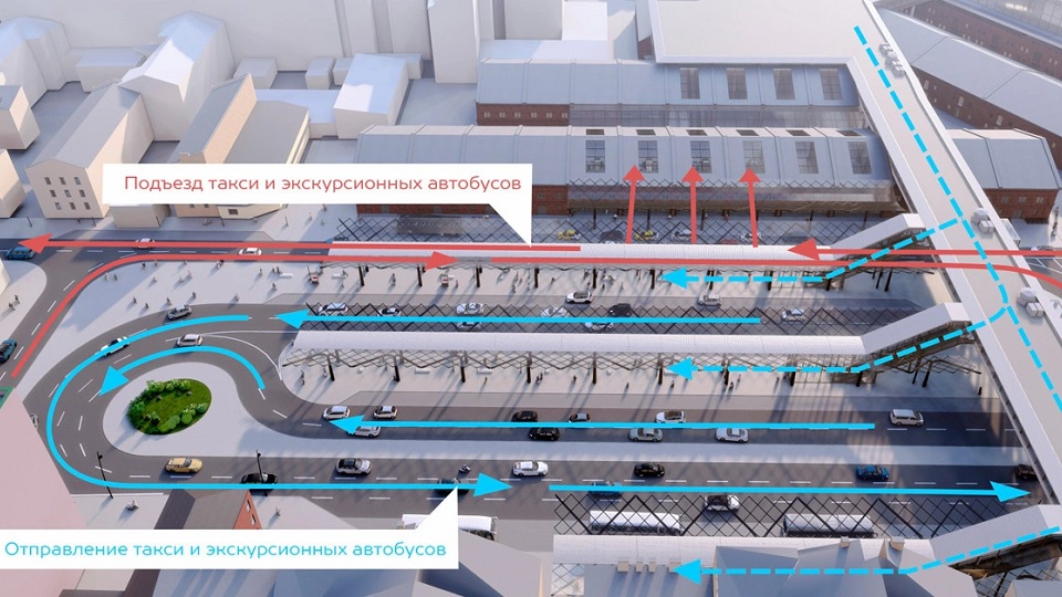 Терминал ВСМ в Петербурге