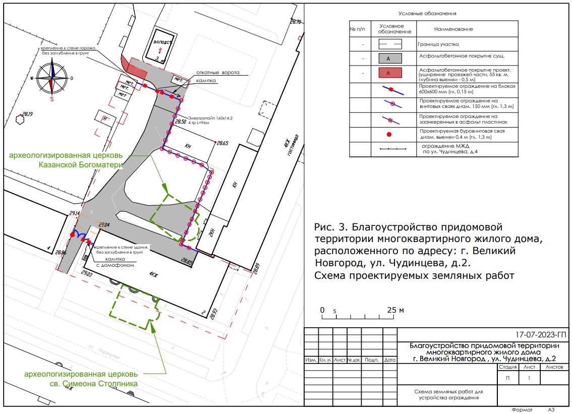 Благоустройство придомовой территории за гостиницей