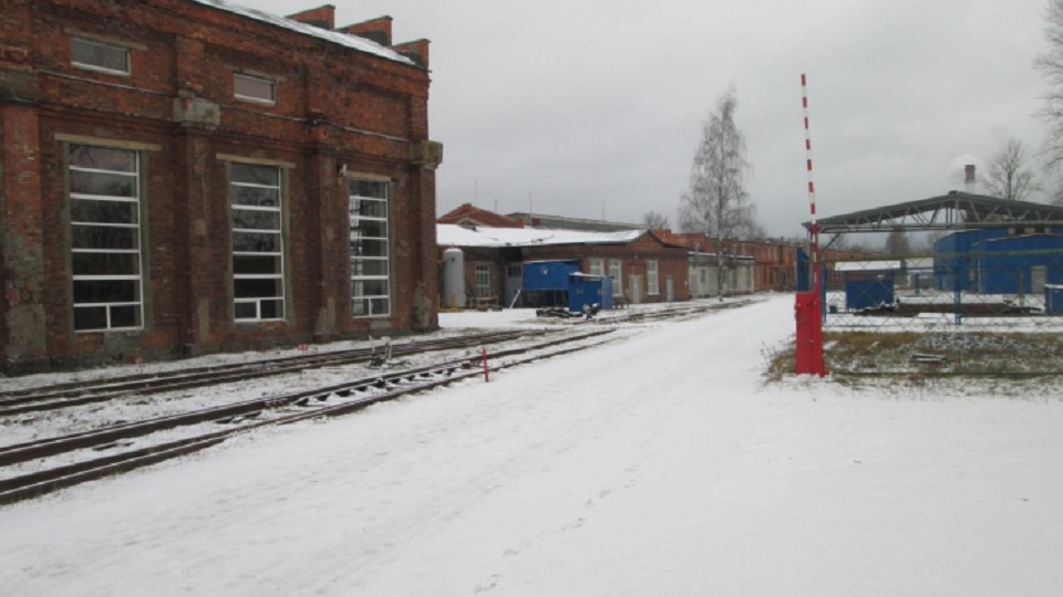 Здание бывшего паровозного депо