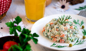 Русский салат или салат оливье