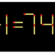 Головоломка со спичками: равенство 1+1=747 с ошибкой