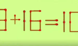 Головоломка со спичками