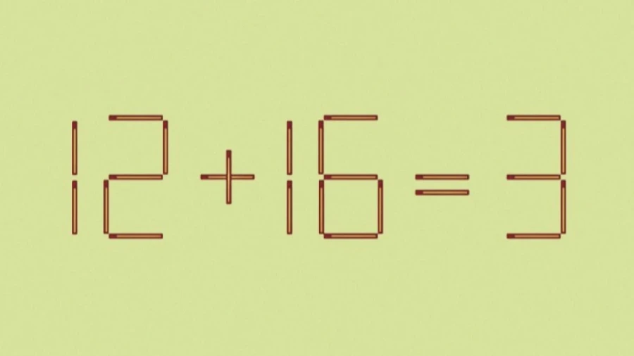 Головоломка со спичками