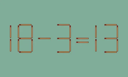 Головоломка со спичками