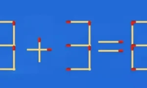 Пример со спичками