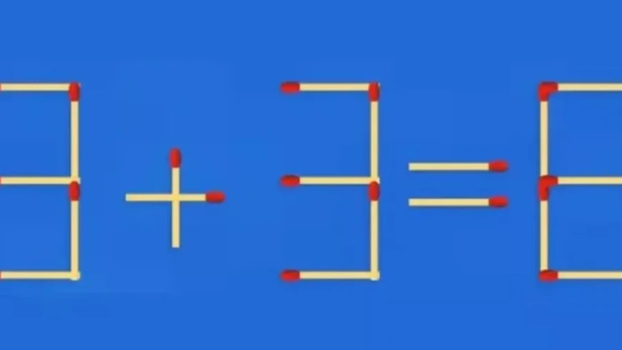 Пример со спичками