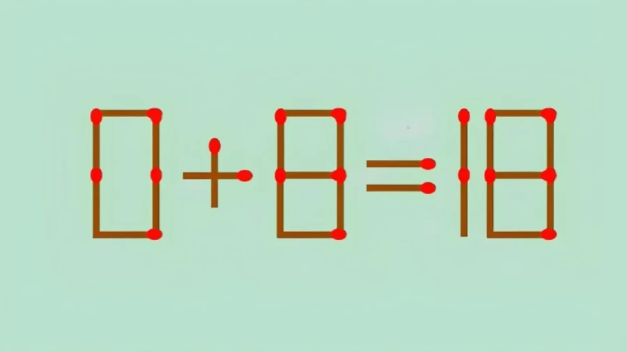 Головоломка со спичками