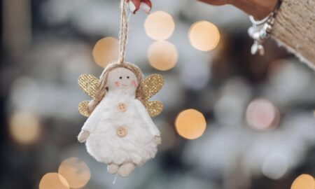 Ангелочек визит на елке