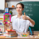 Учитель в школе