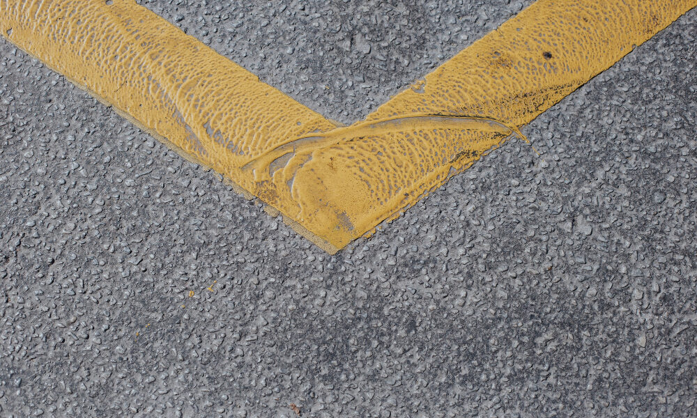 Разметка на дороге