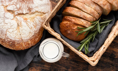 Домашний хлеб в нарезке